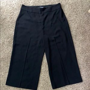 High Rise Cropped Culottes